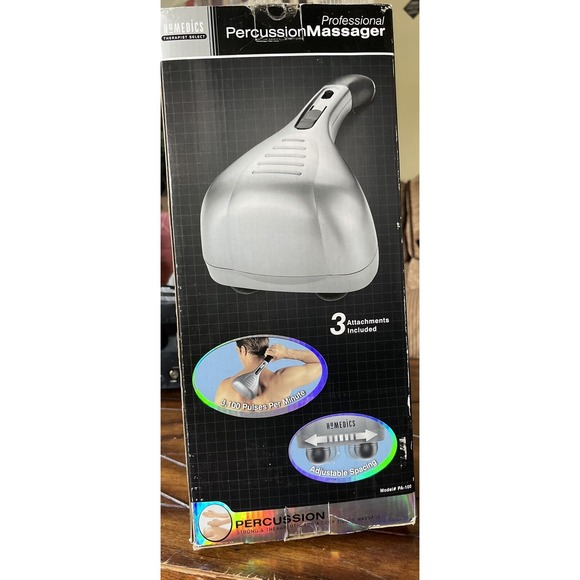 Homedics PA-100 Therapist Select Professional Percussion Dual Head Massager NEW - Picture 5 of 6